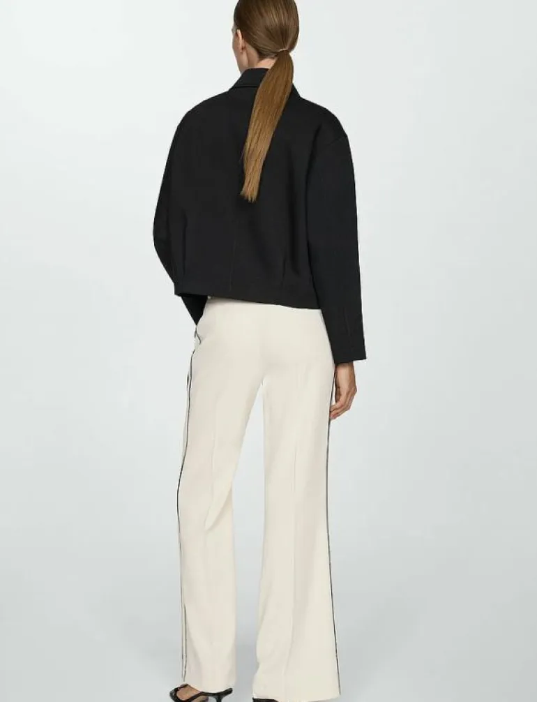 Cotton jacket with shirt collar - Tunna jackor