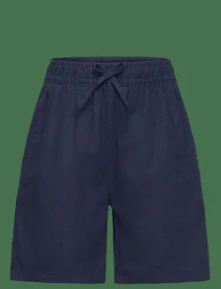 COTTON LINEN SHORTS - Shorts
