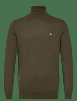Cotton Merino Turtleneck Jumper - Polokrage