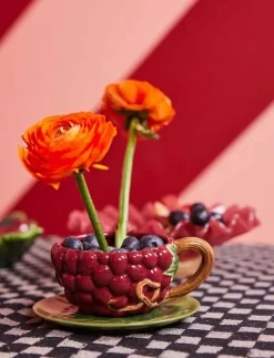 Cup and plate Grape - Tekoppar