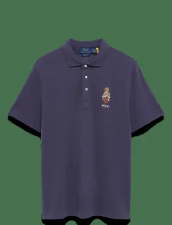 Custom Slim Polo Bear Mesh Polo Shirt - Kortärmade pikéer