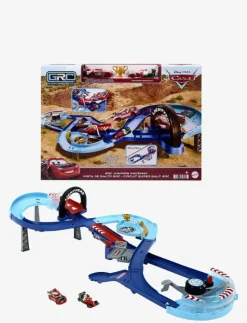 Disney Pixar Cars Global Racers Cup GRC Jumping Raceway Playset - Bilbanor