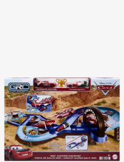 Disney Pixar Cars Global Racers Cup GRC Jumping Raceway Playset - Bilbanor