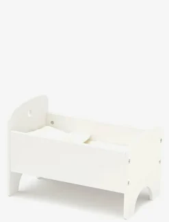 Dollbed white with bedset - Docksäng