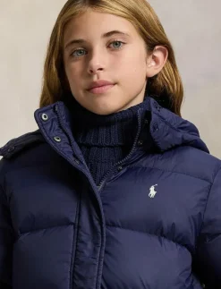 Down Hooded Jacket - Dunjackor & fodrade jackor
