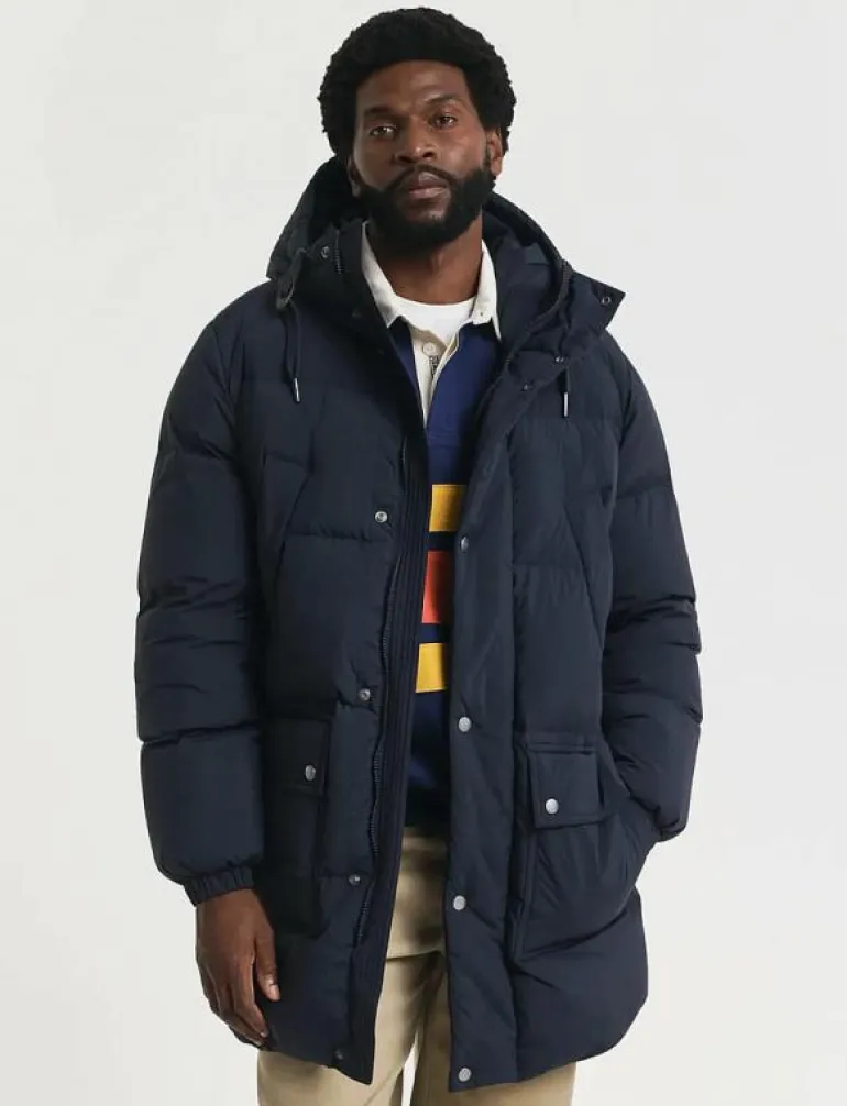 DOWN PUFFER PARKA - Fodrade jackor