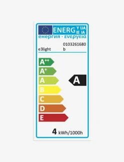 e3 LED Vintage 920 "Love" base up Golden Dimmable - Glödlampor