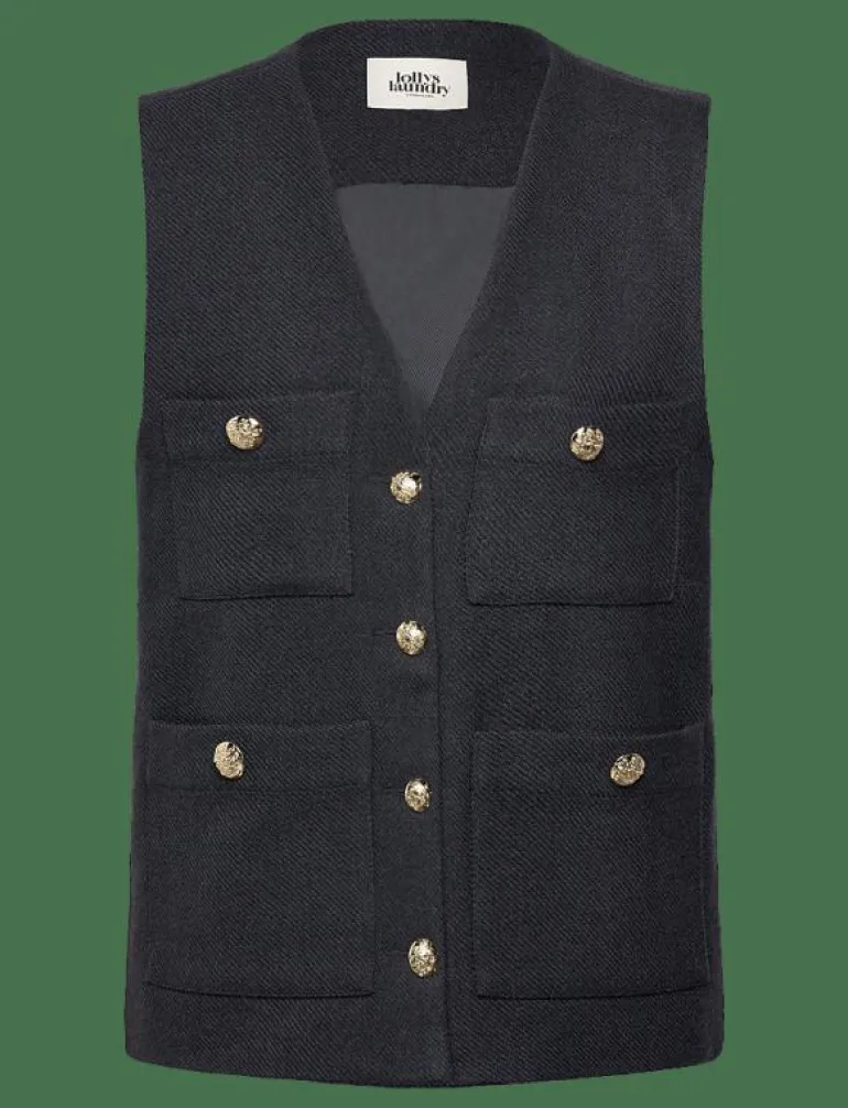 Edel Vest SS - Stickade västar