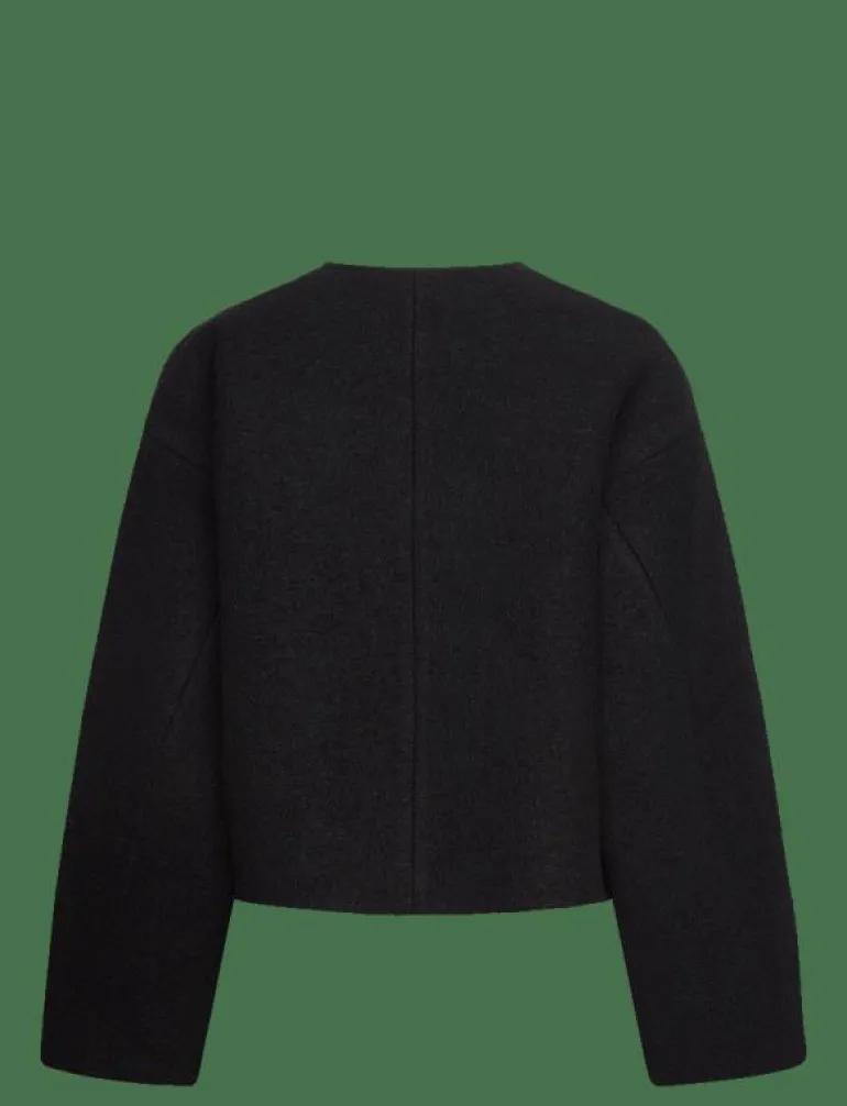 Elia Cropped wool blend jacket - Ulljackor