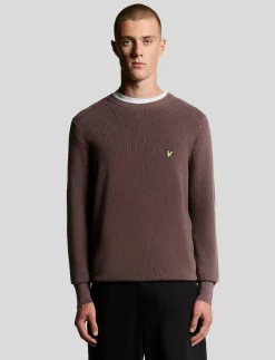 Engineered Rib Crew Neck - Rundhalsad