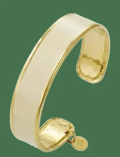 Envy Enamel Bangle Brown/Gold - Bangles