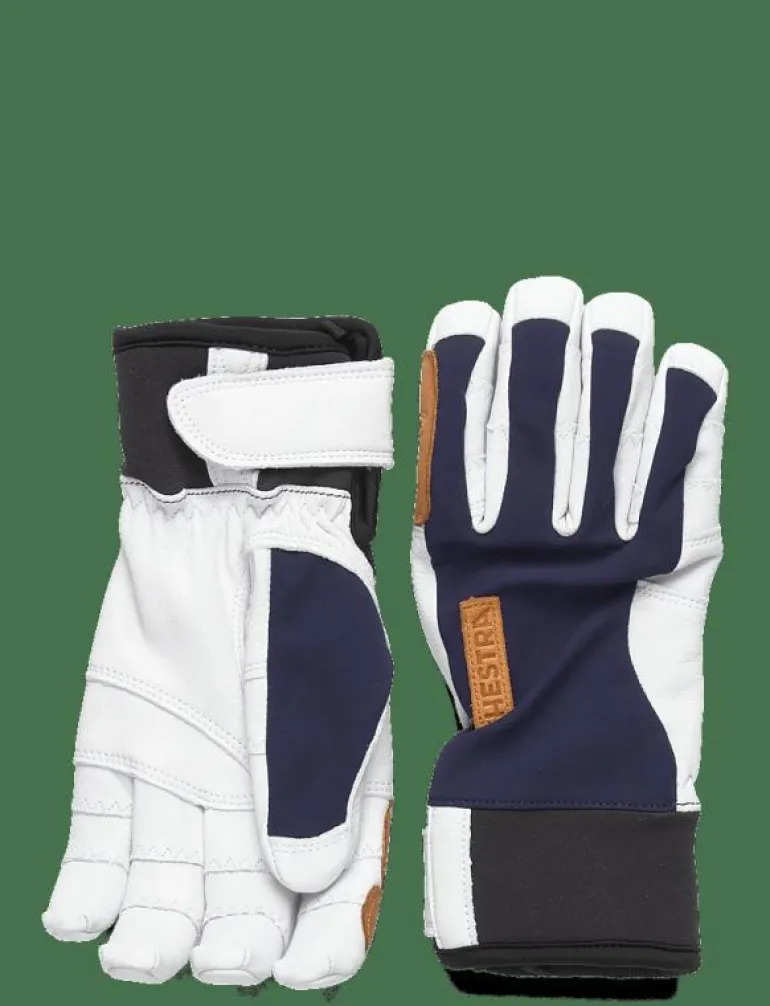 Ergo Grip Active Wool Terry - 5 finger Black/Offwhite - Fingervantar