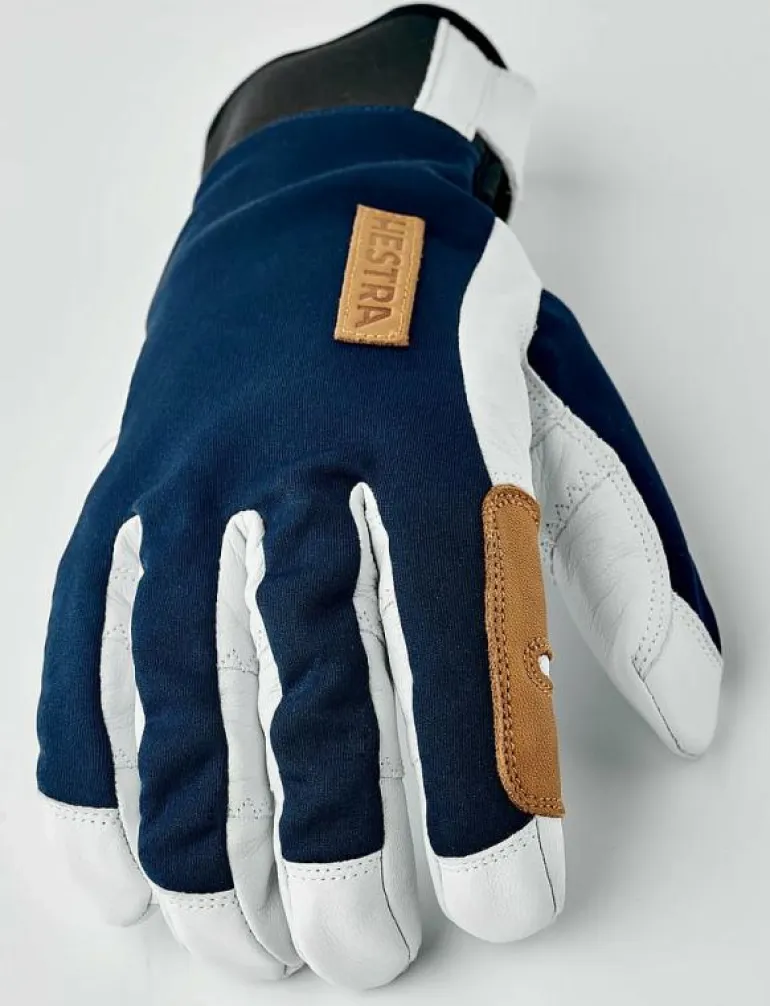 Ergo Grip Active Wool Terry - 5 finger Black/Offwhite - Fingervantar