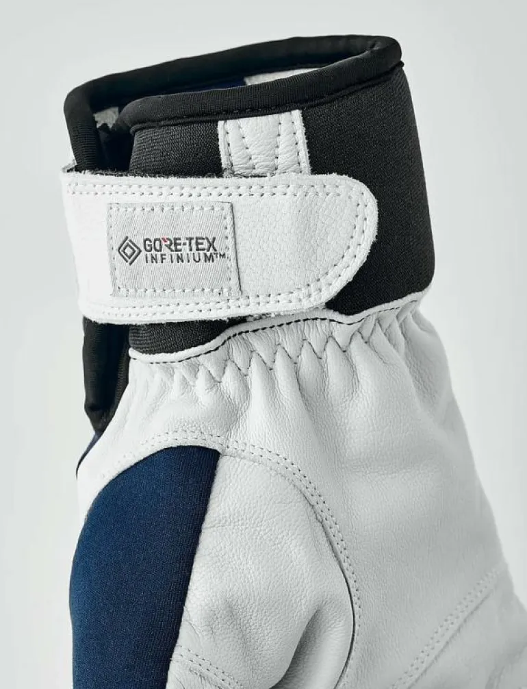 Ergo Grip Active Wool Terry - 5 finger Black/Offwhite - Fingervantar
