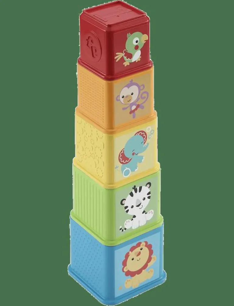Fisher-Price Stack & Explore Blocks - Stapelbara klossar