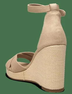 FLAG HIGH WEDGE ESPAD CRISSCROSS - Kilklackar