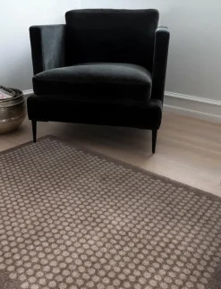 Floormat polyamide, 130x90 cm, dot design - Dörrmattor