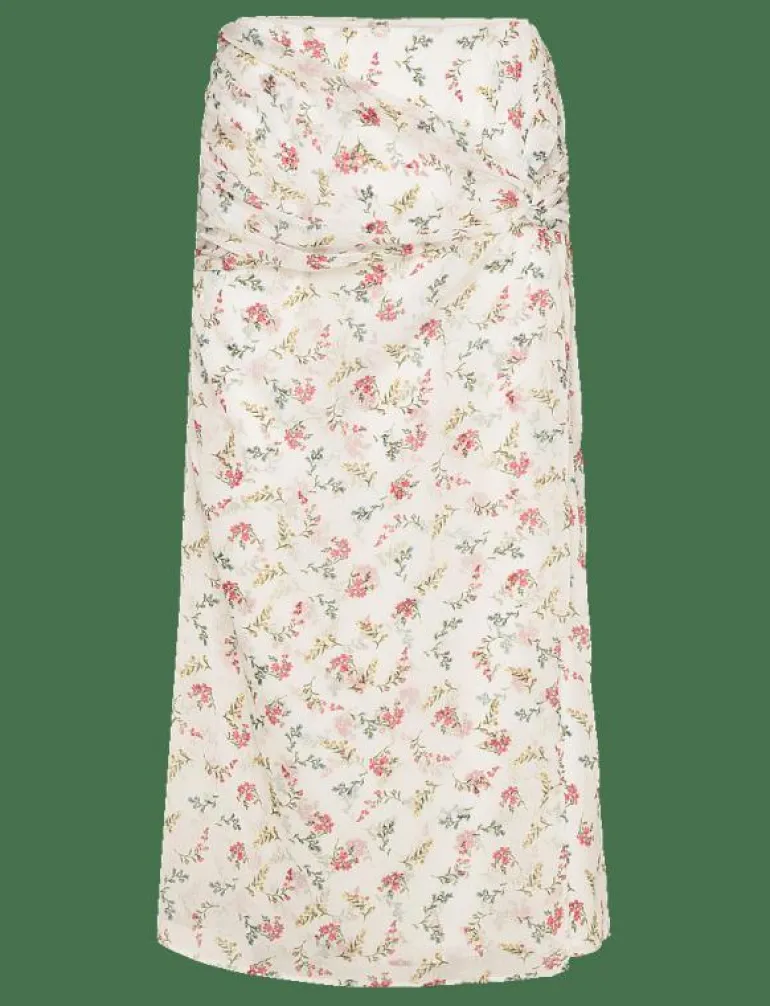 FLORIANA HALLIE CRINKLE SKIRT - Midi kjolar