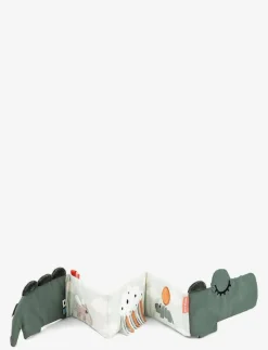 Fold-out soft book Croco Green - Babybok