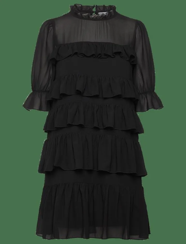 Frill Short Dress - Korta klänningar