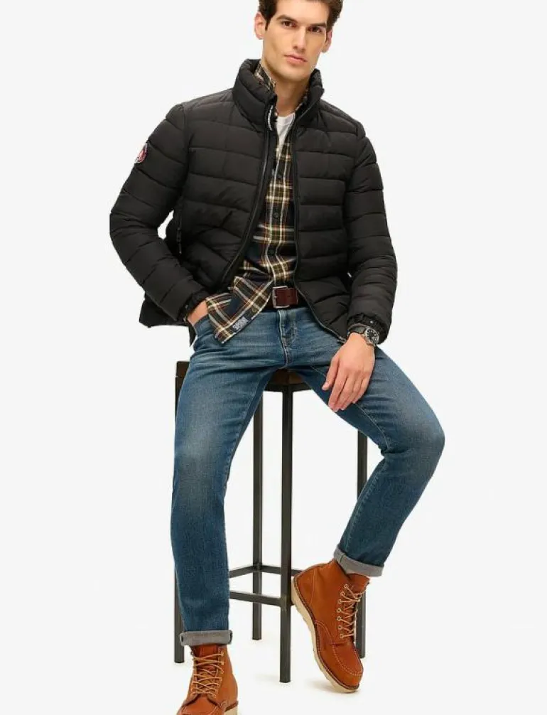 FUJI EMB PADDED JACKET - Fodrade jackor