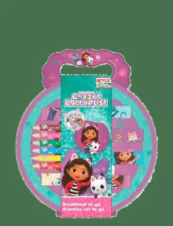 Gabby's Dollhouse colouring case to go - Färgpennor
