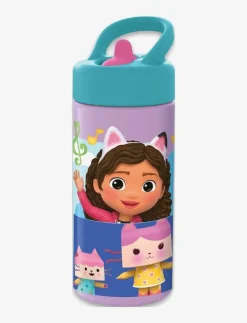 GABBY'S DOLLHOUSE, Water bottle with straw - Matdags