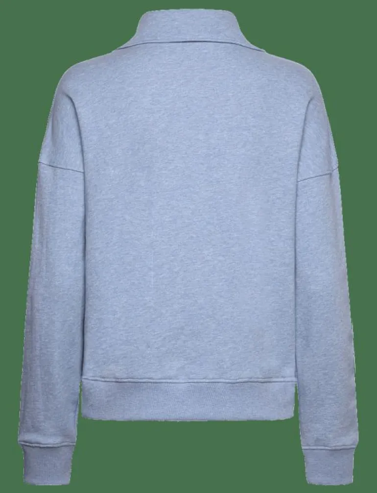 Half-Zip Logo Sweatshirt - Sweatshirts
