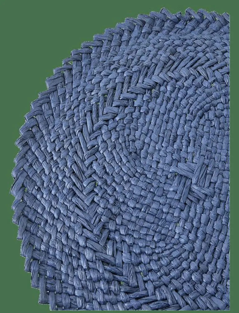 Handwoven Recyled Paper Straw Placemat (Diam 38cm) - Servering