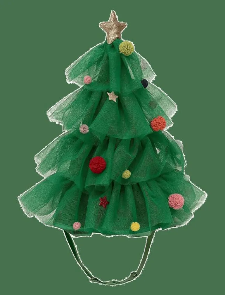 Hat - Green Christmas Tree - Vintermössor