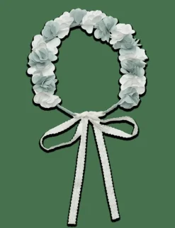 Headband with embossed flowers - Hårband
