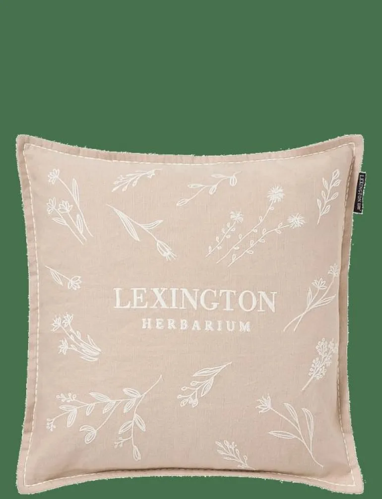 Herbarium Linen/Cotton Pillow Cover - Kuddfodral