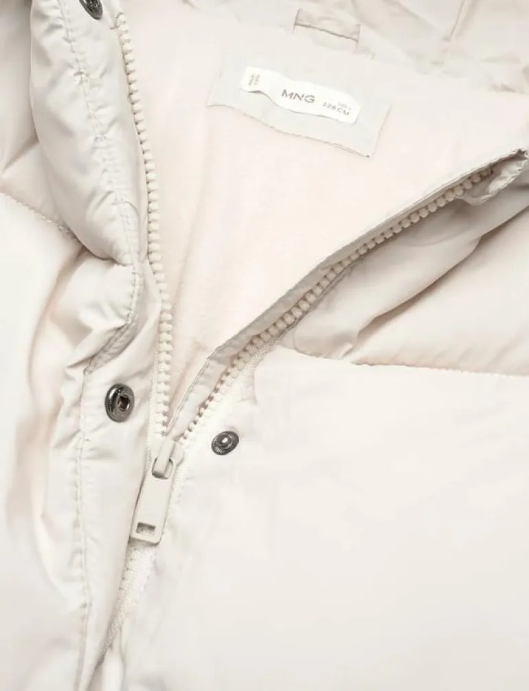 Hood puffer coat - Dunjackor & fodrade jackor