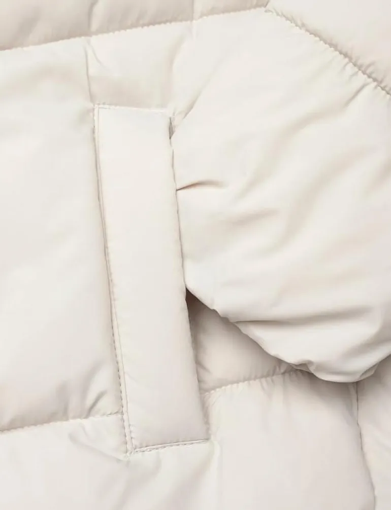 Hood puffer coat - Dunjackor & fodrade jackor
