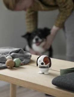 Hoptimist Dog - Skulpturer & Porslinsfigurer
