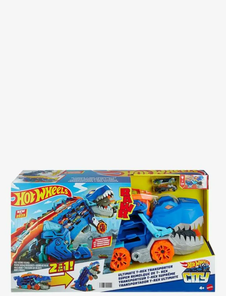 HW City Ultimate T-Rex Transporter - Lastbilar