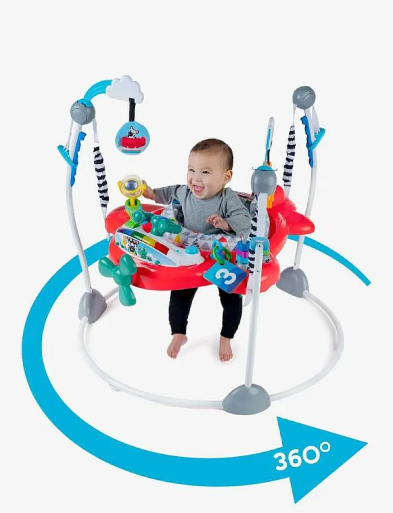2-i-1 Activity Jumper: Sky Explorers - Babyleksak