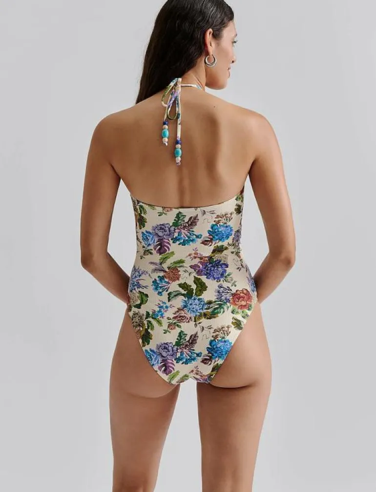 Idalia Bandeau Cut Out swimsuit - Baddräkter