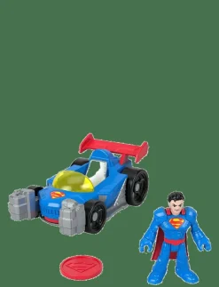 Imaginext DC Super Friends Metal Force Supermobile Toy Car & Superman Action Figure Set - Film & Sagofigur