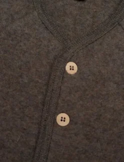 Jacket Wool Fleece w. Buttons - Jackor