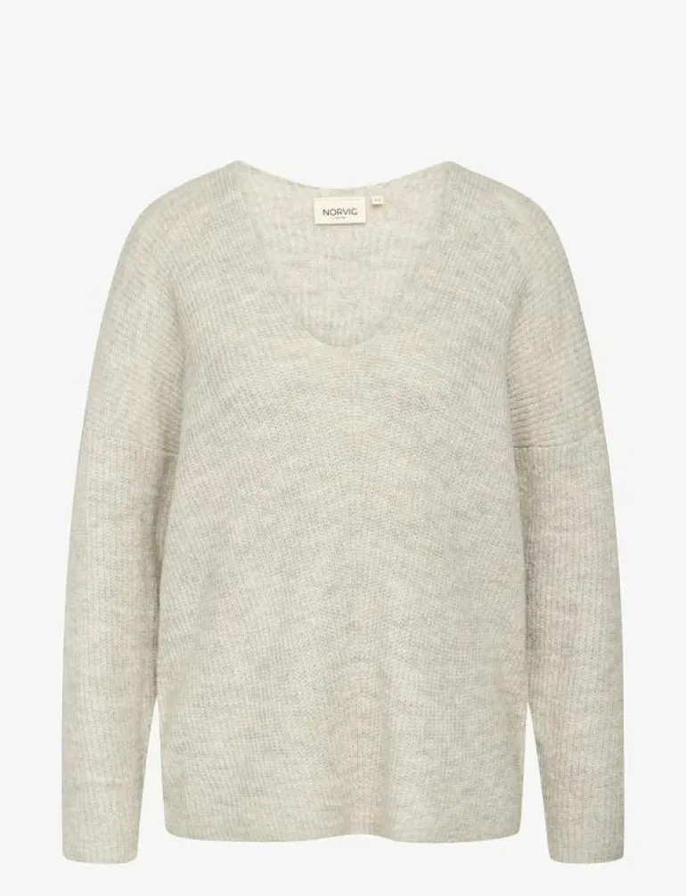 Jane V-neck Pullover - Stickat