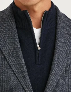 Jersey Wool Casual Jacket - Enkelknäppta kavajer