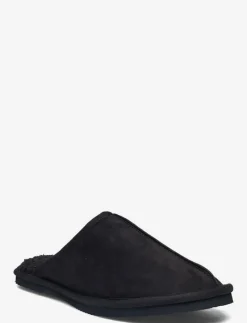 JFWDUDELY MICROFIBER SLIPPER ANTHR LN PB - Inneskor