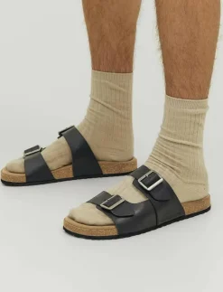 JFWLOUIS LEATHER SANDAL - Sandaler