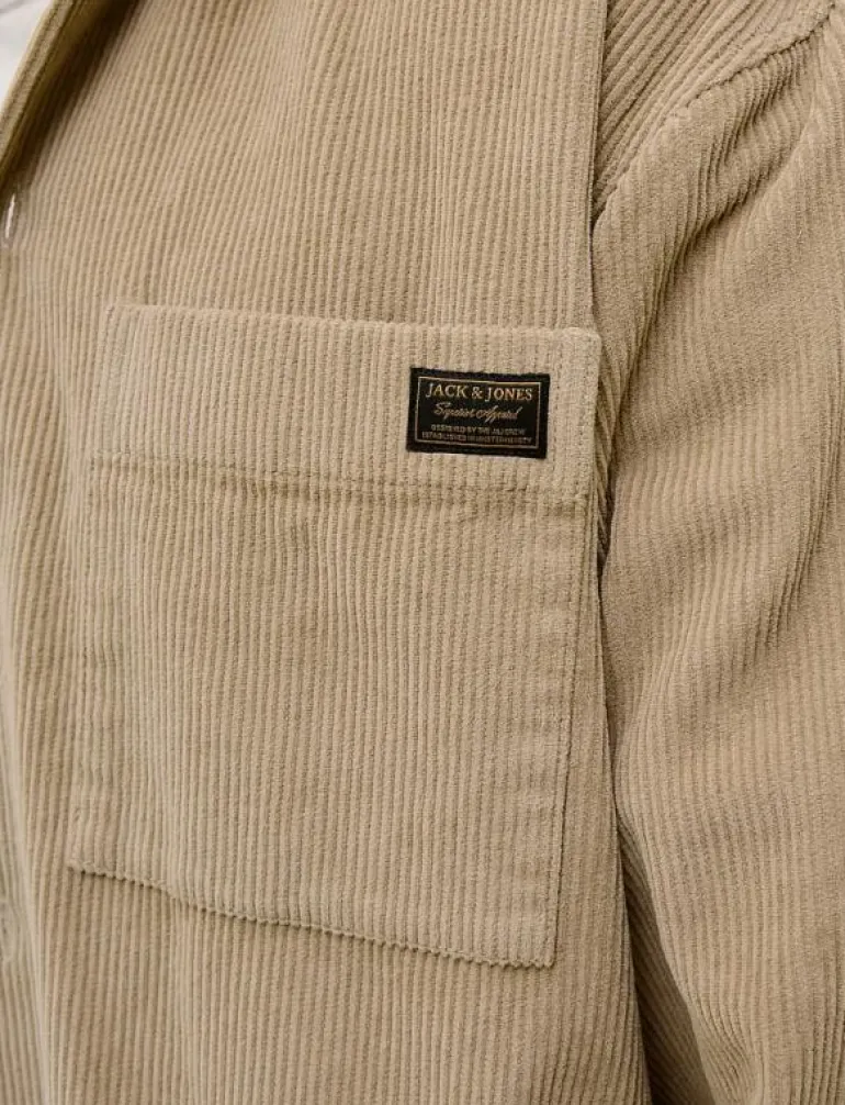JJCORDUROY OVERSHIRT L/S - Manchesterskjortor