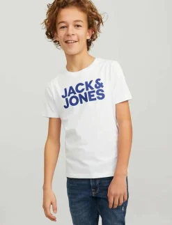 JJECORP LOGO TEE SS CN 2PK MP NOOS JNR - Kortärmade