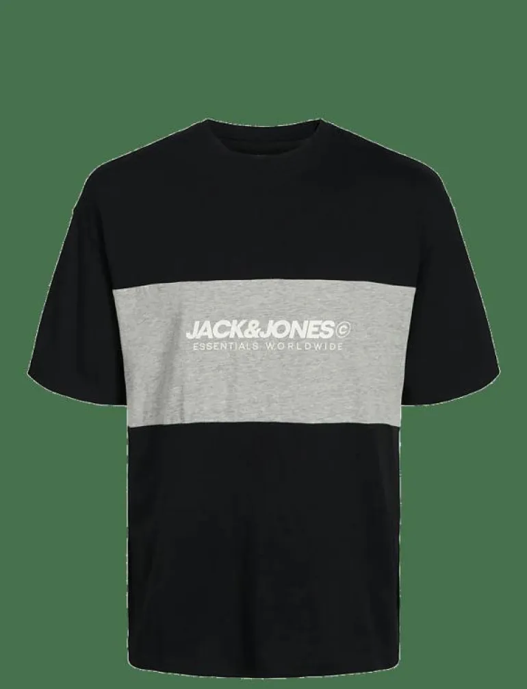 JJELEGACY BLOCKING TEE SS O-NECK NOOS - Kortärmad t-shirt
