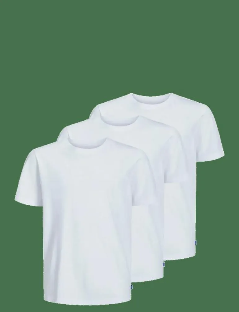 JJEORGANIC BASIC TEE SS 3PK MP NOOS JNR - Kortärmade