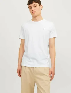 JORJXJ TEE SS CREW NECK 5PK MP NOOS - Kortärmad t-shirt
