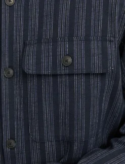 JPRCCRAYMOND SPRING STRIPE OVERSHIRT SN - Jackor & rockar